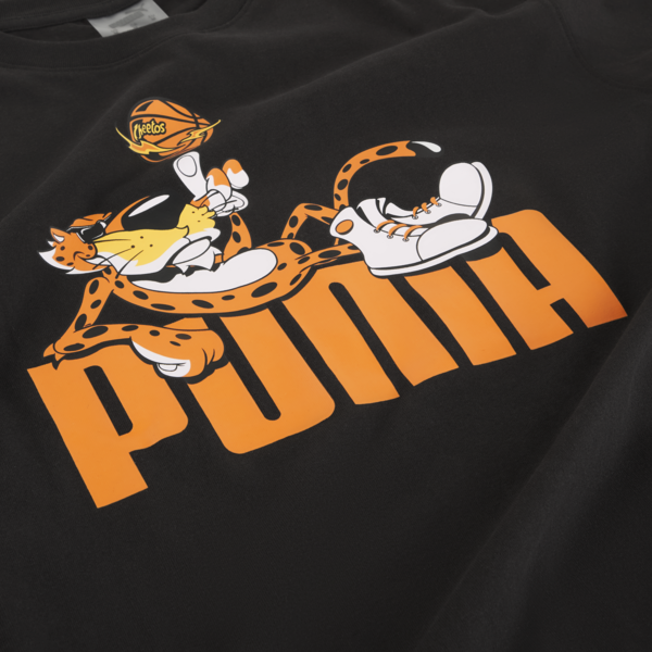 Remera PUMA HOOPS x CHEETOS, PUMA Black, large-ARG