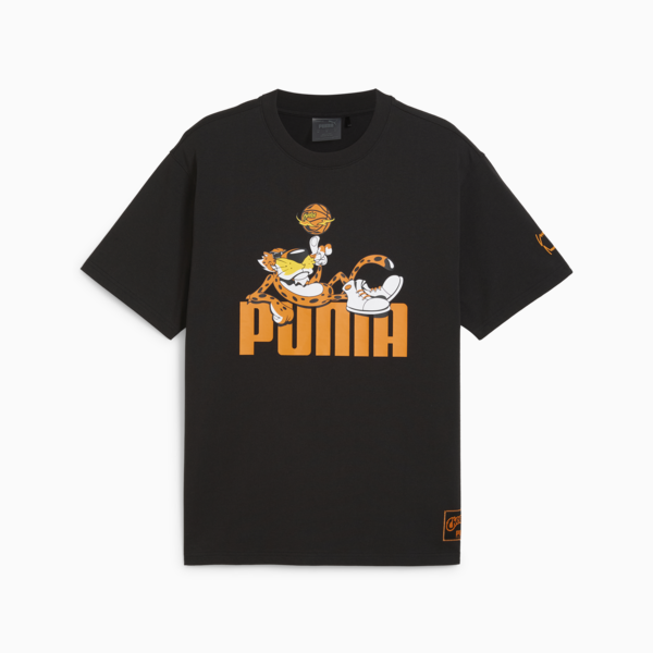 Remera PUMA HOOPS x CHEETOS, PUMA Black, large-ARG