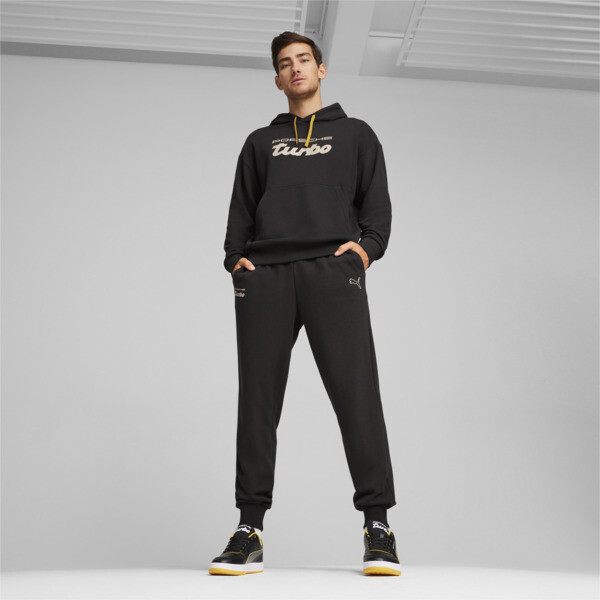 Buzo con capucha de deportes de motor Porsche Legacy ESS para hombre black PUMA