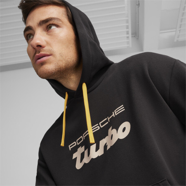 Buzo con capucha de deportes de motor Porsche Legacy ESS para hombre black PUMA