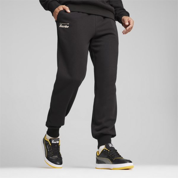 Pantalones de deportes de motor Porsche Legacy ESS para hombre, PUMA Black, large-ARG