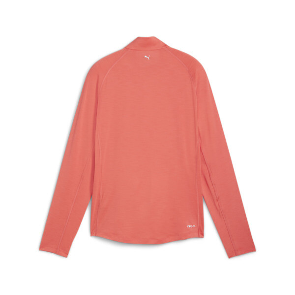 Puma satin 1/2 zip top best sale