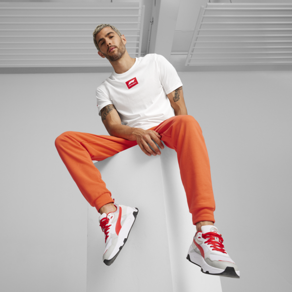F1® ESS Men's Motorsport Logo Tee +, PUMA White, large-ZAF