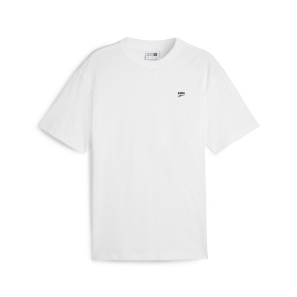 Remera DOWNTOWN Badge, PUMA White, large-ARG