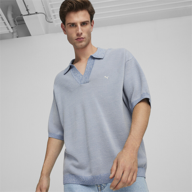 

Men's PUMA Basketball Nostalgia Knitted Polo