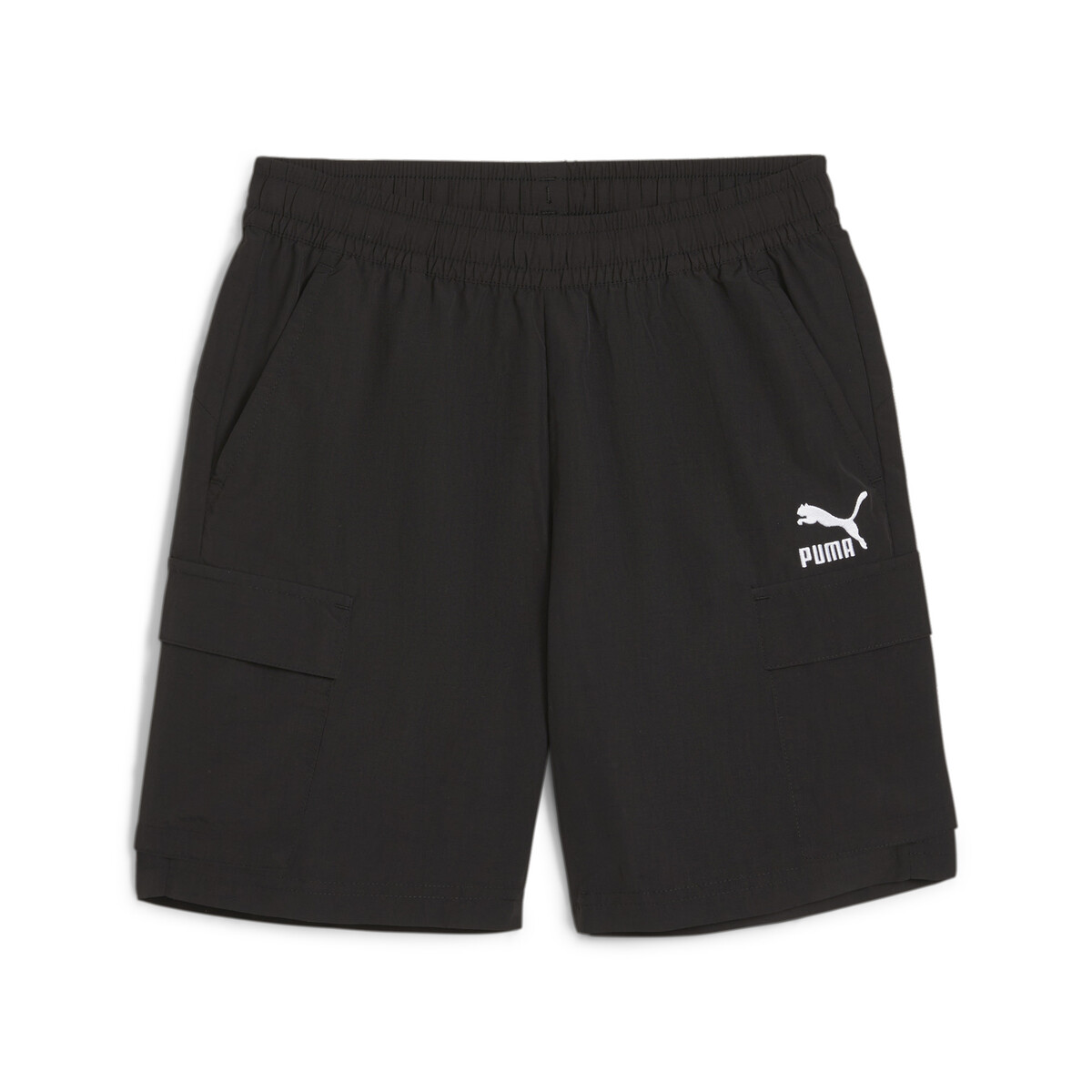 CLASSICS Youth Cargo Shorts in Black by PUMA, 9-10Y