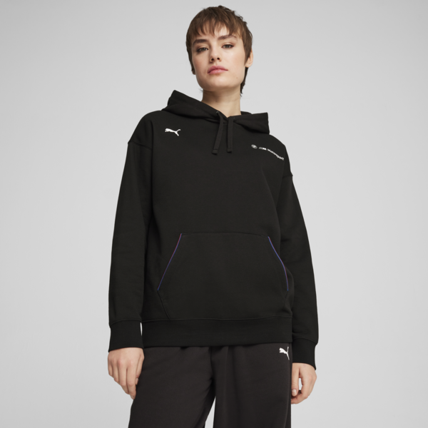 BMW M Motorsport ESS+ Hoodie Women, PUMA Black, large-MEX