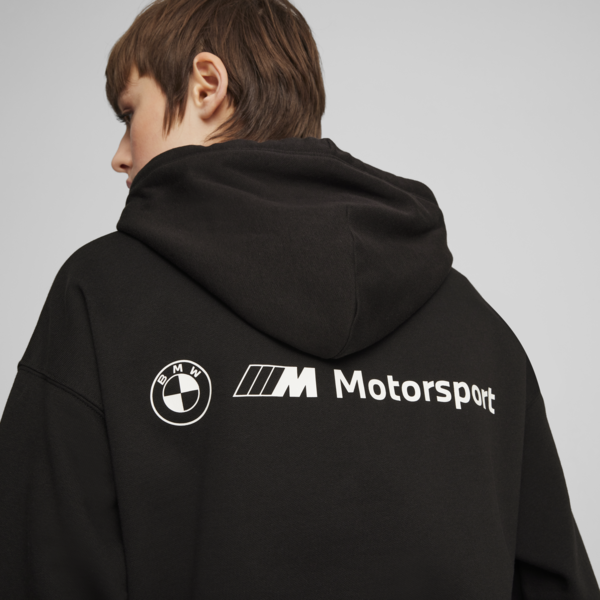 BMW M Motorsport ESS+ Hoodie Women, PUMA Black, large-MEX