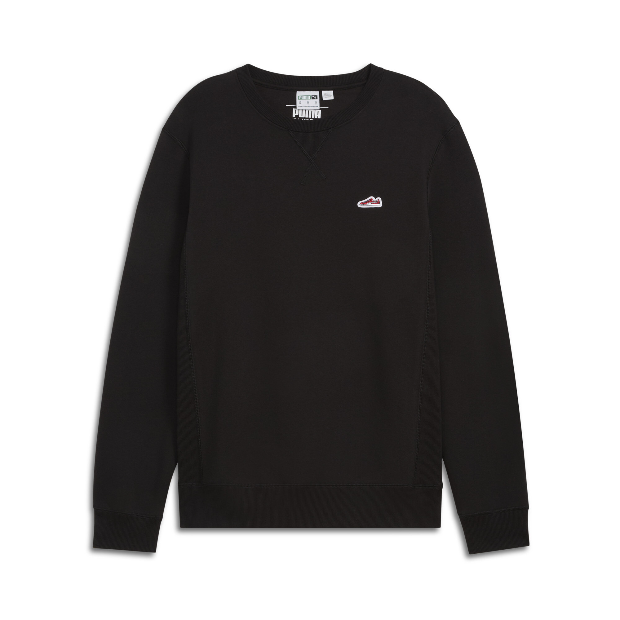 PUMA Men's Suede Logo Crew Neck Sweatshirt