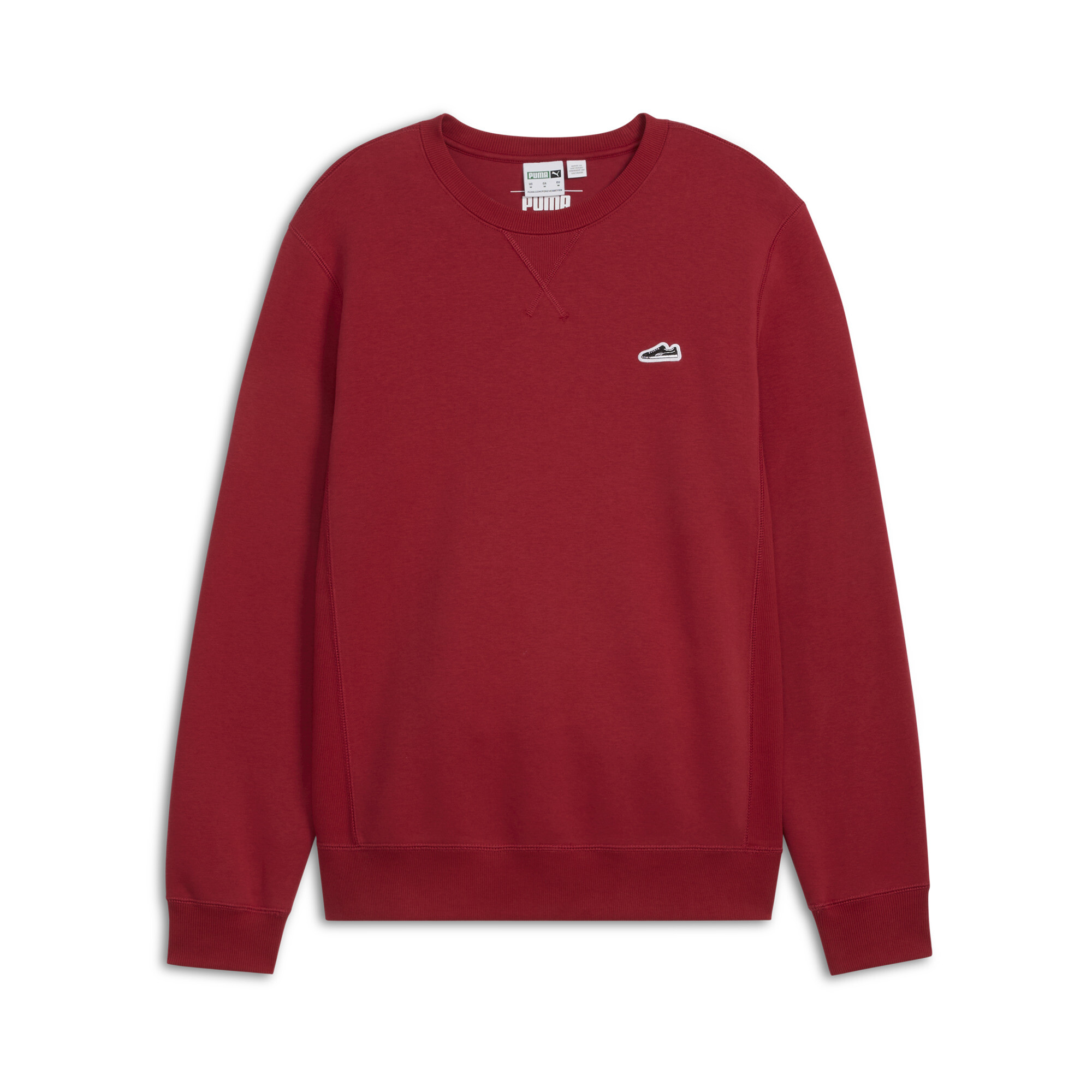 PUMA Men's Suede Logo Crew Neck Sweatshirt