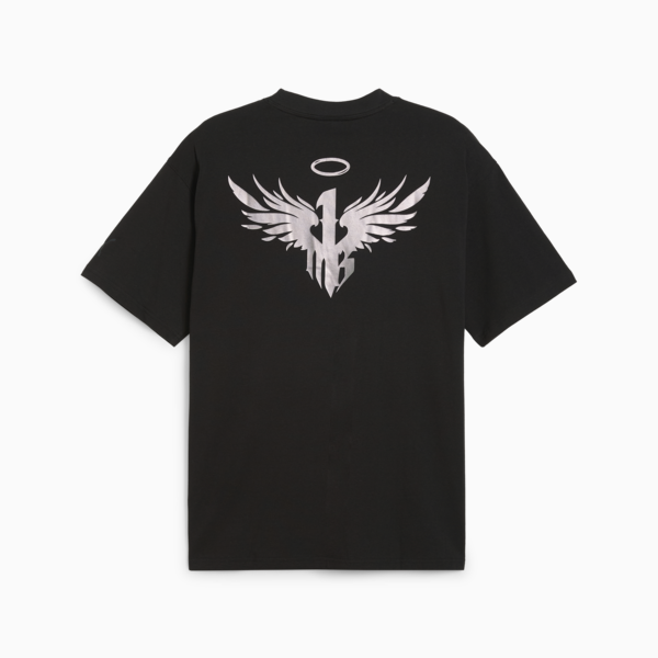 Remera de basketball Melo Alwayz On para hombre, PUMA Black, large-ARG