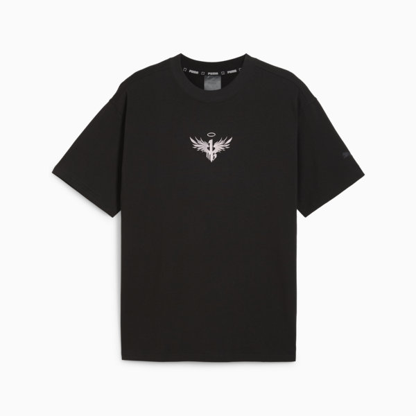 Remera de basketball Melo Alwayz On para hombre, PUMA Black, large-ARG