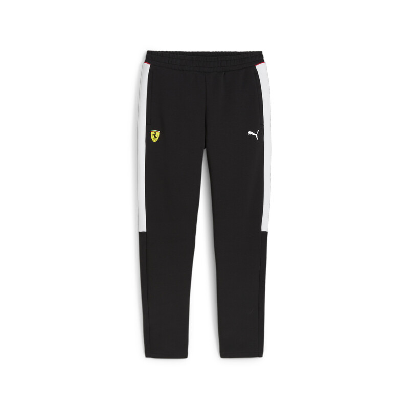 Men's PUMA Scuderia Ferrari Race MT7 Motorsport Open Cuff Pants in Black size M