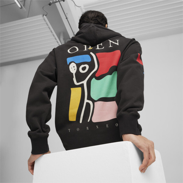 GRAPHICS TORNEO Hoodie black PUMA