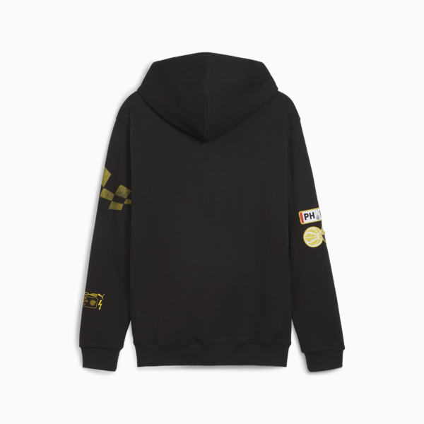 Porsche Legacy Hoodie, PUMA Black, large-ZAF