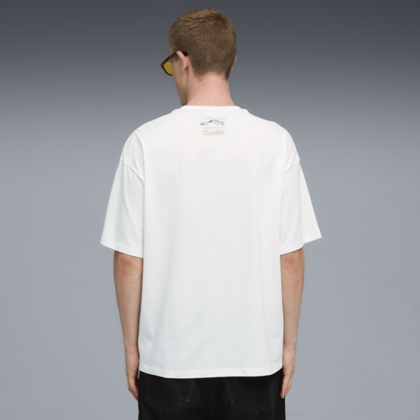 Porsche Legacy Statement Logo Tee, PUMA White, large-ZAF