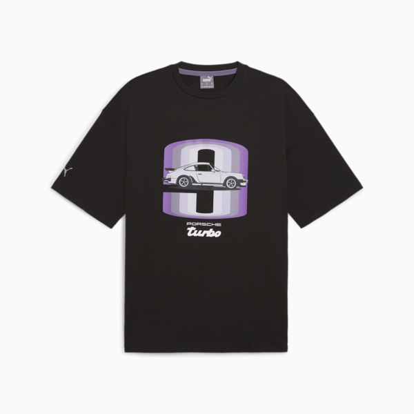 Remera con estampado Porsche Legacy 911 para hombre, PUMA Black, large-ARG