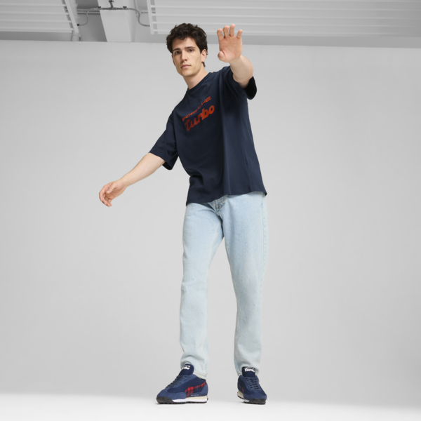 Remera Porsche Legacy ESS para hombre, Club Navy, large-ARG