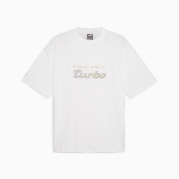 Porsche Legacy Essentials Tee Men, PUMA White, large-ZAF