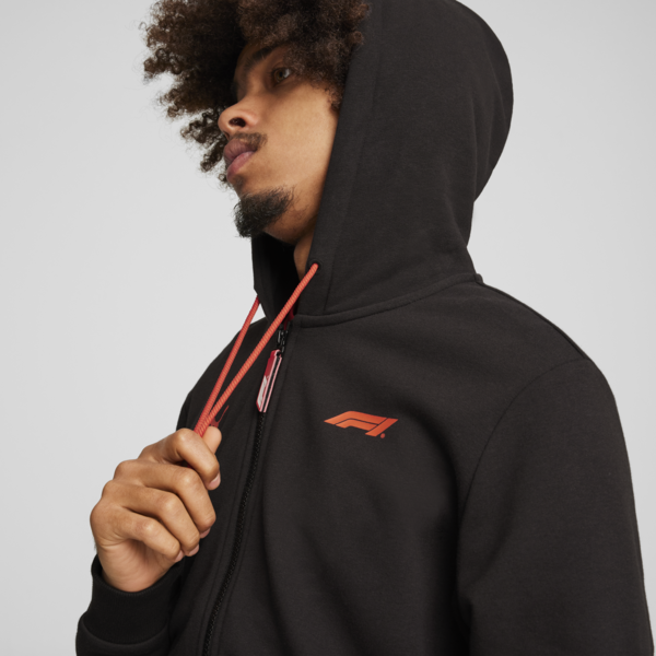 F1 ESS Full-Zip Hoodie Men, PUMA Black, large-MEX