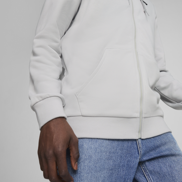 F1® ESS Full-Zip Hoodie Men, Ash Gray, large-MEX