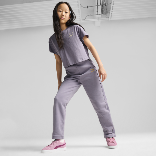 OFF SIDE Track Pants Youth, Pale Plum, large-MEX