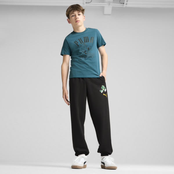 Playera adolescentes GRAPHICS Super PUMA juvenil, Cold Green, large-MEX