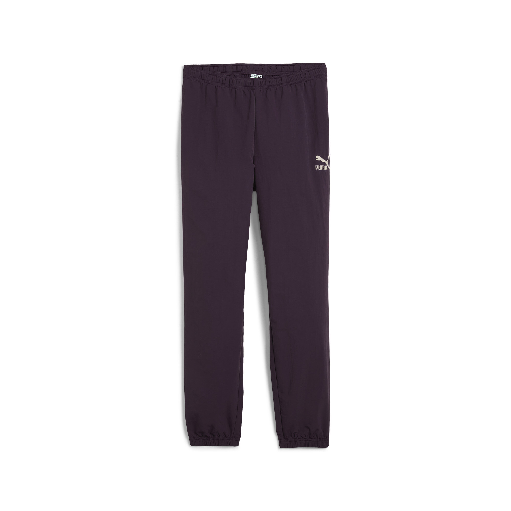 Puma CLASSICS Relaxed Hose Teenager Für Damen Für Kinder | Mit Plain | Midnight Plum | Größe: 9-10Y