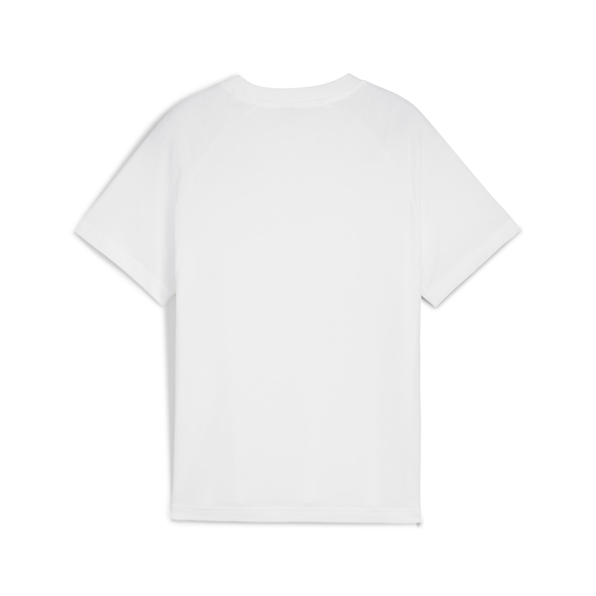 Men's Puma PLAY LOUD CLASSICS Tee Youth, White, Size 7-8Y, Clothing