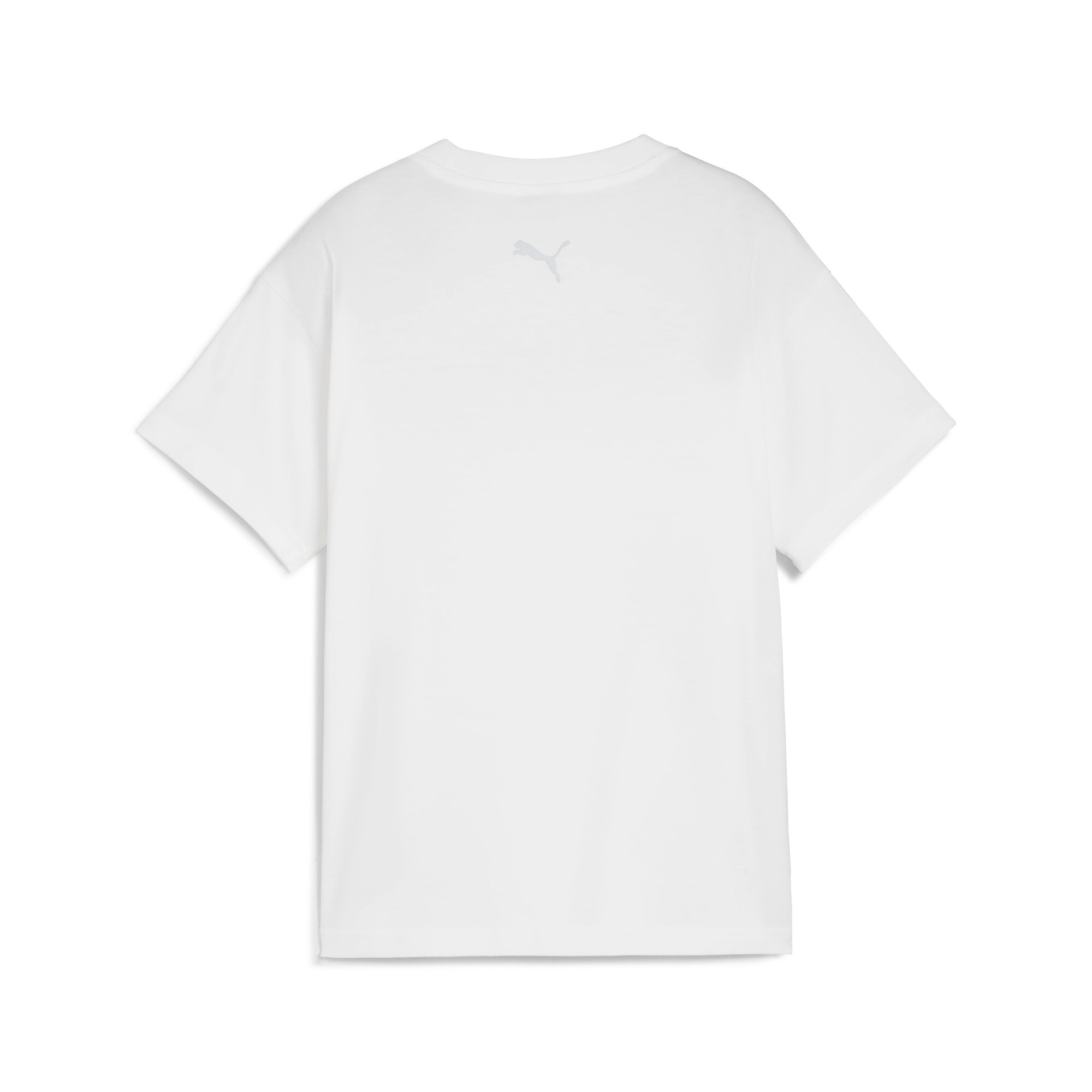 PUMA Martian Sunset T-Shirt In White, Size 11-12 Youth