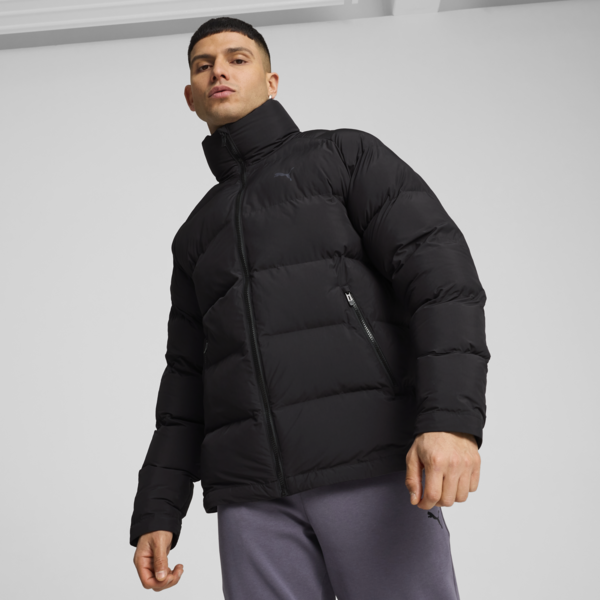 Campera monomaterial para hombre, PUMA Black, large-ARG