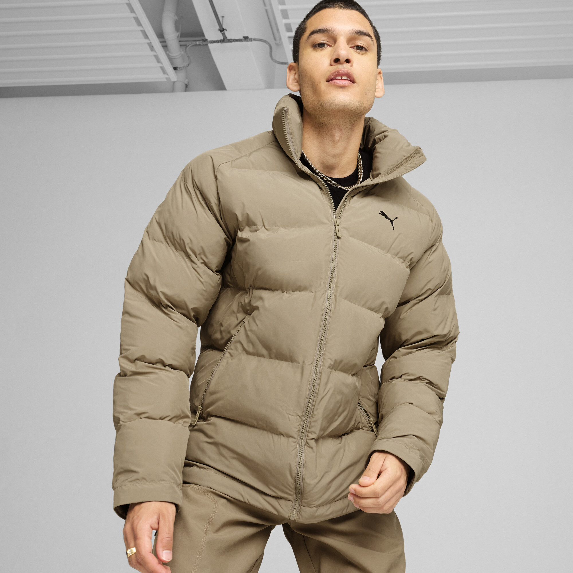 Куртка Monomaterial Jacket Men | Цвет: Бежевый | Oak Branch | Puma