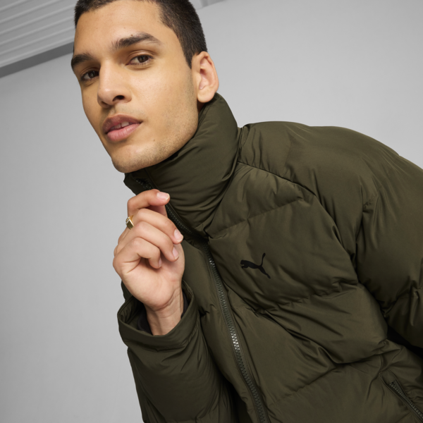 Campera monomaterial para hombre, Dark Olive, large-ARG