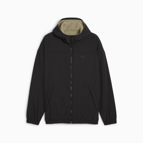 Campera rompeviento reversible para hombre, PUMA Black, large-ARG