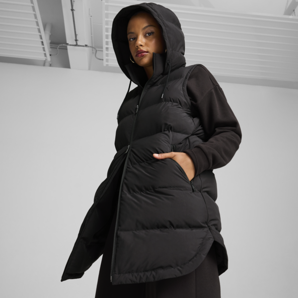 Chaleco monomaterial para mujer, PUMA Black, large-ARG