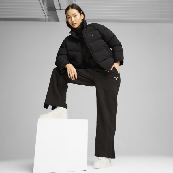 Campera monomaterial para mujer, PUMA Black, large-ARG