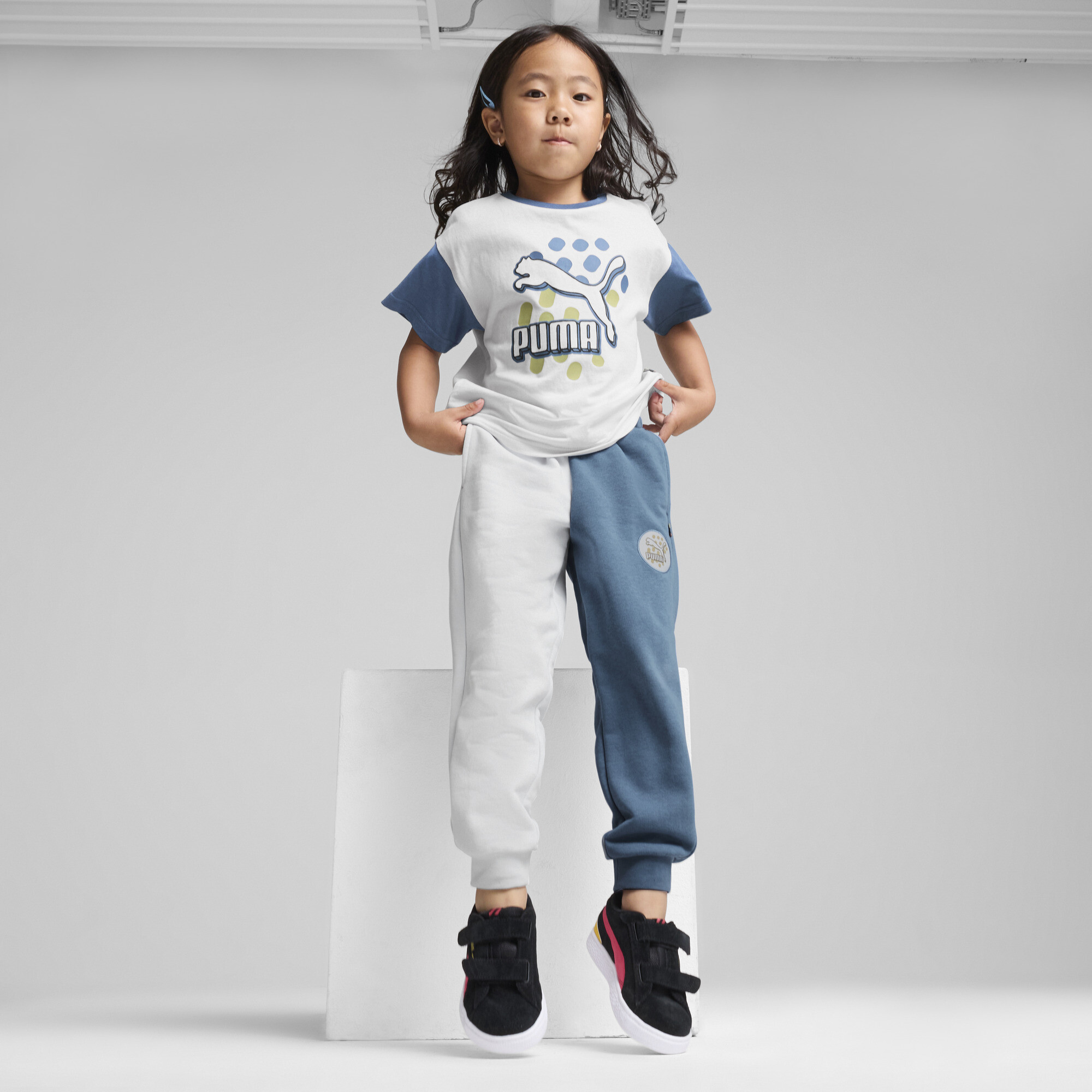 CLASSICS Puma FC Tee Kids, Gray, Size 3-4Y, Kids