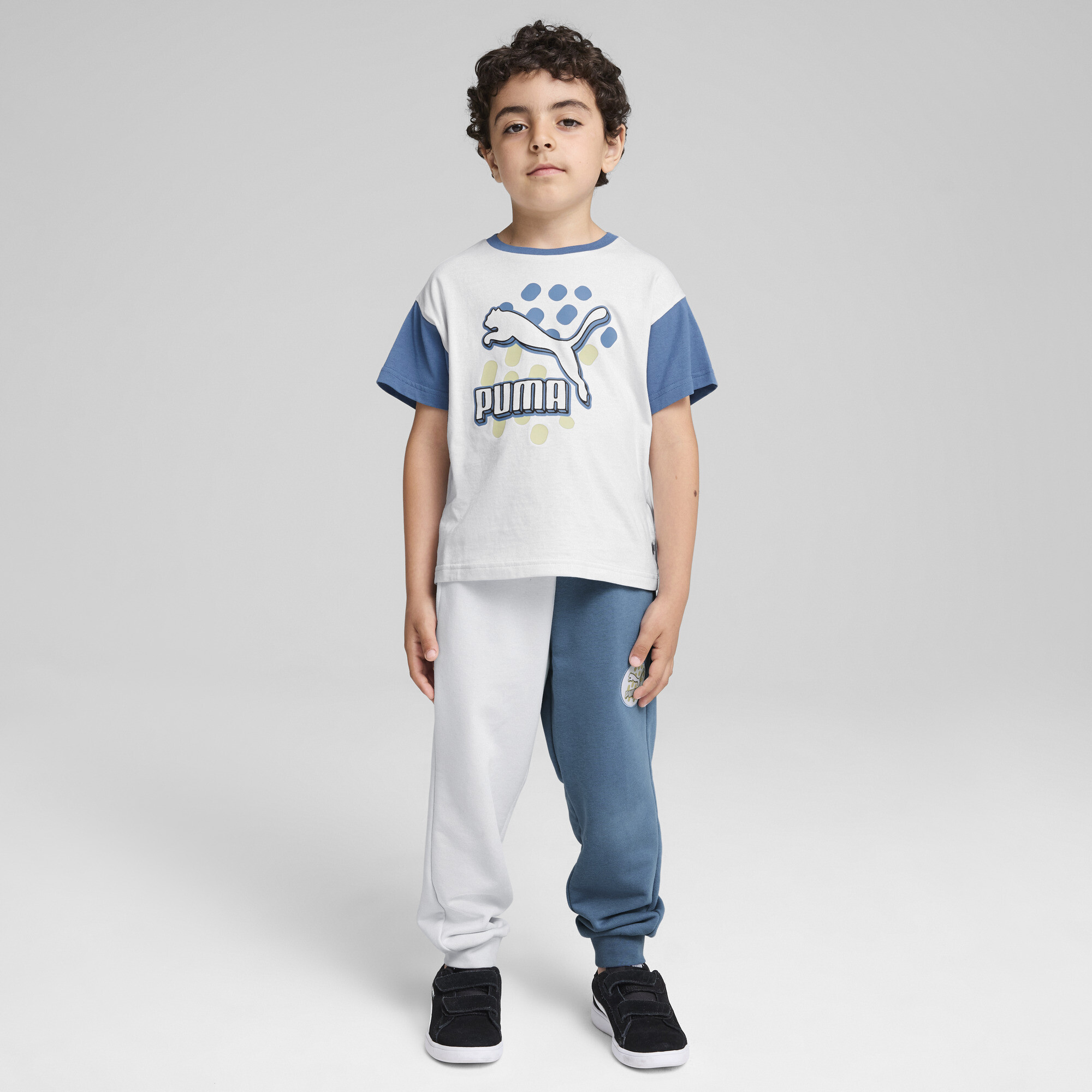 CLASSICS Puma FC Tee Kids, Gray, Size 3-4Y, Kids