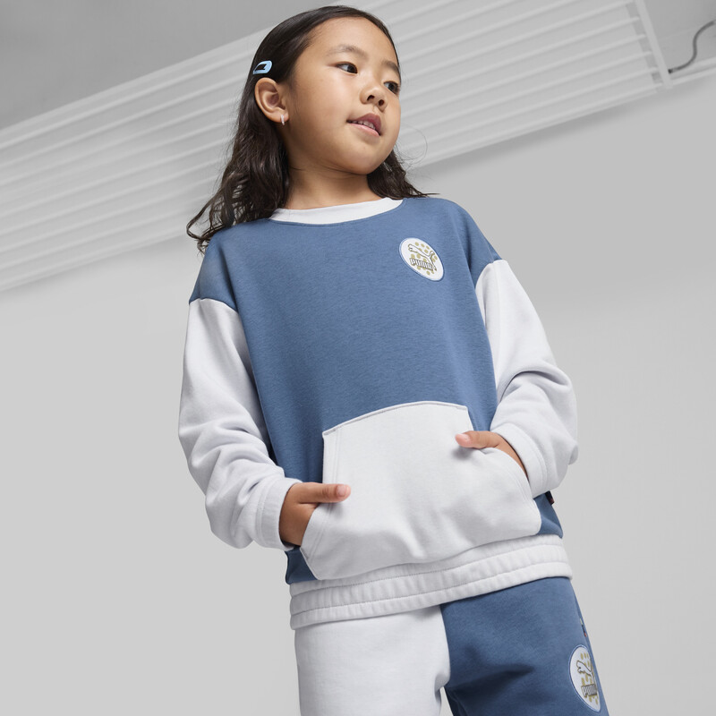 

PUMA CLASSICS FC Kid's Relaxed Fit Crew Neck Sweatshirt