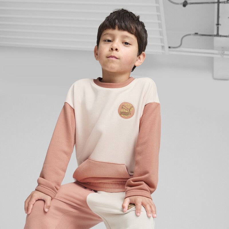 

PUMA CLASSICS FC Kid's Relaxed Fit Crew Neck Sweatshirt