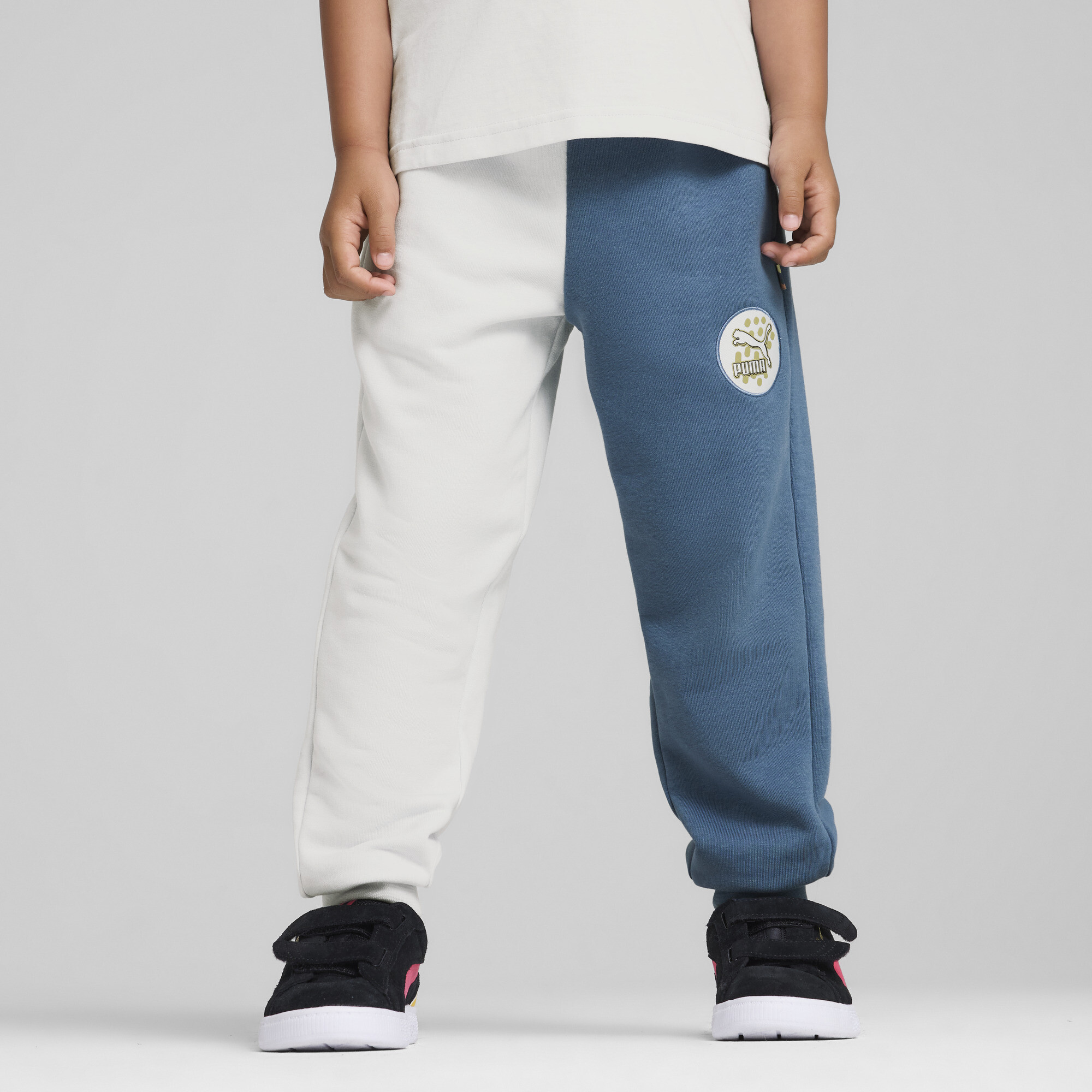 CLASSICS Puma FC Sweatpants Kids, Blue, Size 5-6Y, Clothing