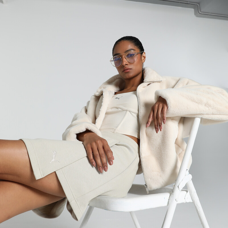 

Women's PUMA Soft Fleece Relaxed Fit Jacket