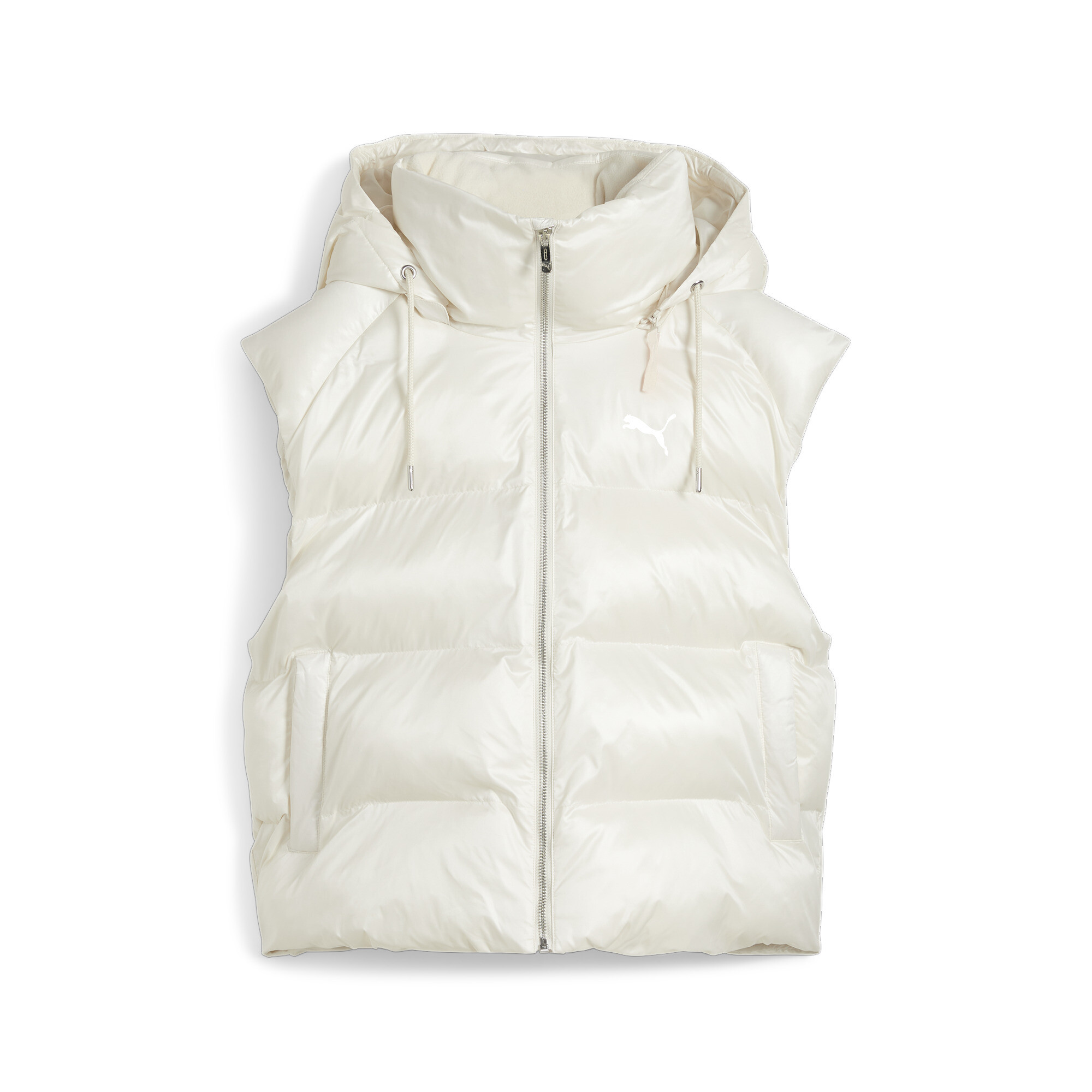 Жилет Shiny Puffer Vest Women | Цвет: Белый | Alpine Snow | Puma