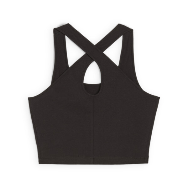 Top Classic Crop, PUMA Black, large-ARG