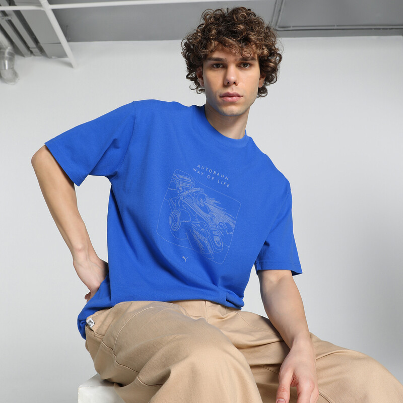 

Men's PUMA GRAPHICS "Autobahn" Relaxed Fit Tee