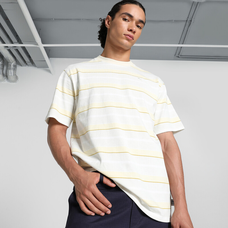 

Men's PUMA MMQ Striped Relaxed Fit Tee