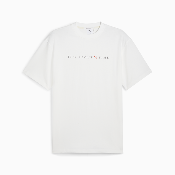 Remera estampada MMQ para hombre, PUMA White, large-ARG