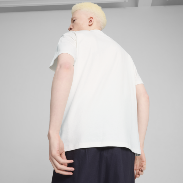 Remera estampada MMQ para hombre, PUMA White, large-ARG