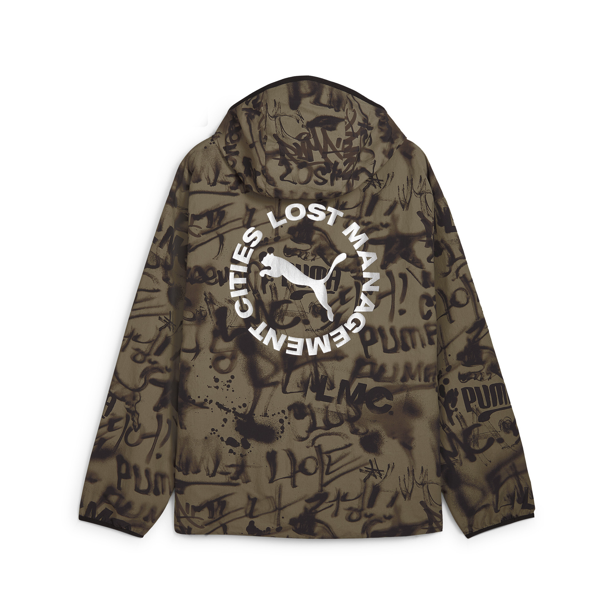 PUMA x LMC jack met all-over-print, Wild Willow