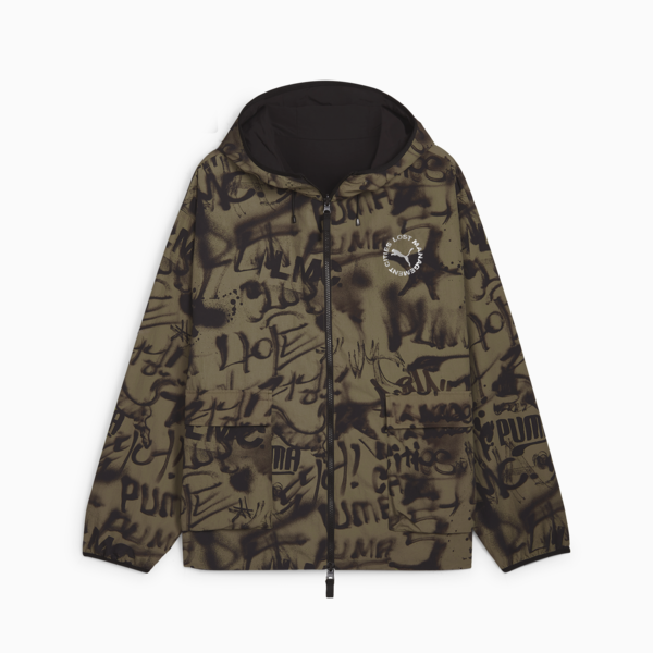 Campera PUMA x LMC con estampado integral para hombre, Wild Willow, large-ARG